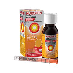 NUROFEN Junior Fiebersaft Erdbeer 20 mg/ml