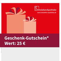 Witzleben Apotheke Geschenk-Gutschein 25 Euro